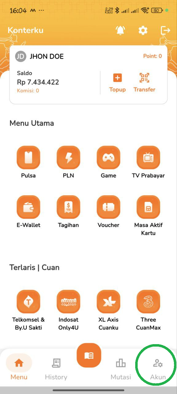 Aplikasi KonterKu